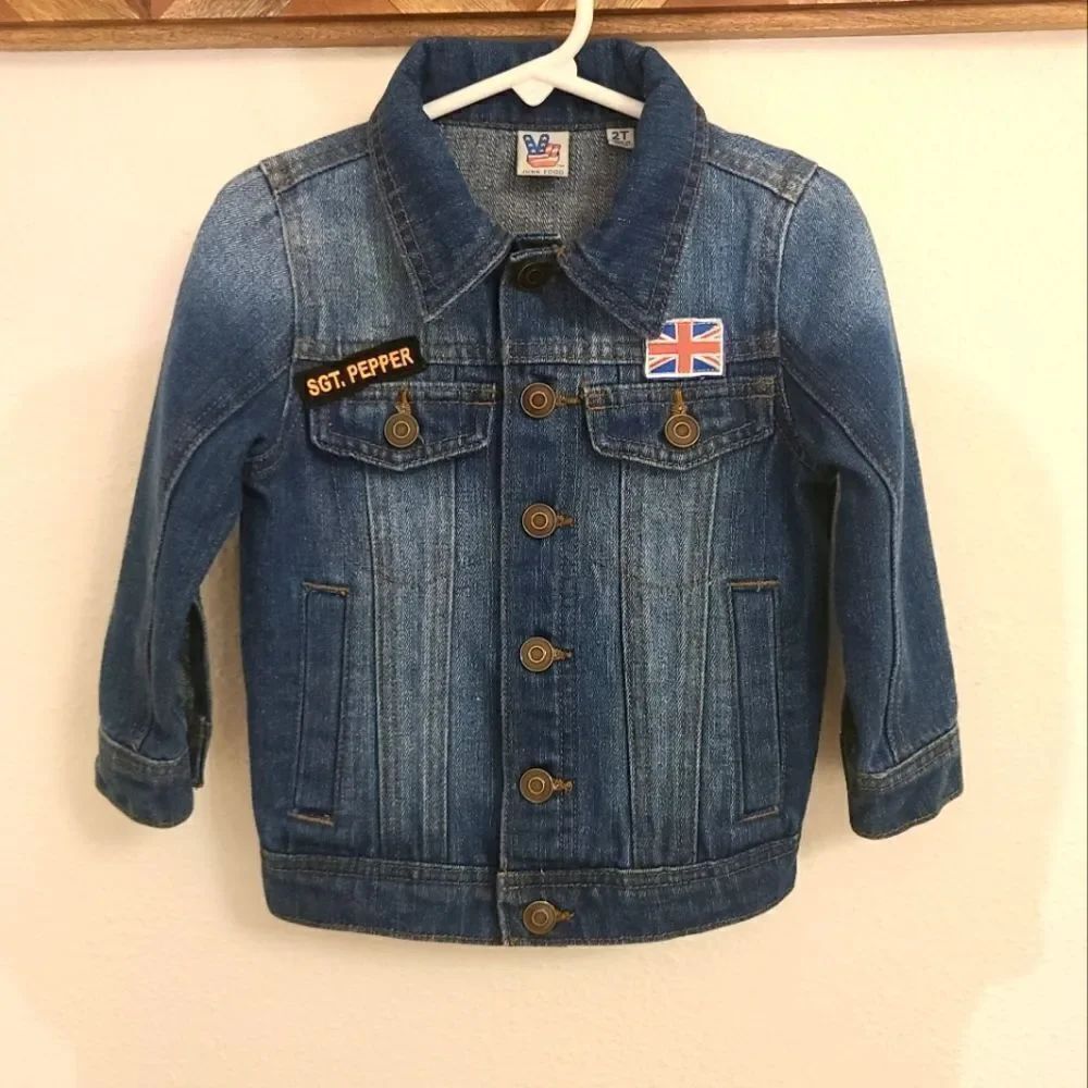 Junk Food Beatles Toddler Jean Jacket 2T